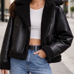 Levi's Black Teddy Jacket